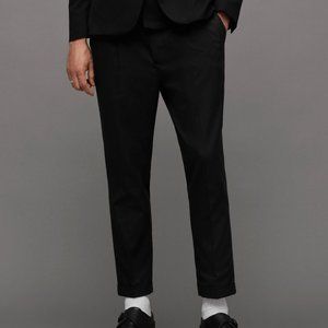 All Saints Tallis Slim Fit Cropped Trousers